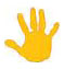 yellow hand